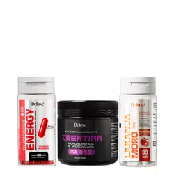 Kit Creatina Energy E Laranja Moro - DELUXE 