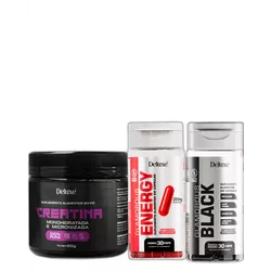 Kit Creatina, Energy E Black - DELUXE 