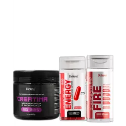 Kit Creatina Energy E Fire - DELUXE 