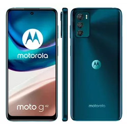 Motorola G42 128GB, 4GB RAM - Azul - 050 - DISTRIBUIDORDECELULARES