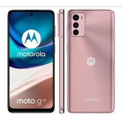 Motorola Moto G42 128GB, 4GB RAM - Rosé - 051 - DISTRIBUIDORDECELULARES