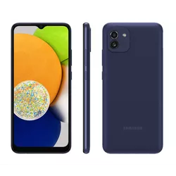 Samsung Galaxy A03 64GB 4G - Azul - 068 - DISTRIBUIDORDECELULARES