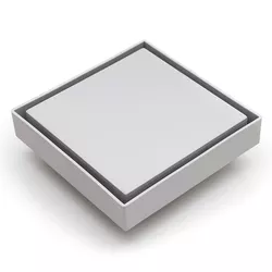 RALO INVISIVEL QUADRADO 11X11 CINZA - ALC-RD100CIN... - Docvi Distribuidora