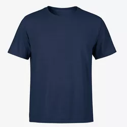 Camiseta Básica Masculina Azul-Marinho - BLCS.AZM - LORENZZO LOPEZ DROPSHIPPING