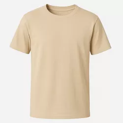 Camiseta Básica Masculina Bege - BLCS.BEG - LORENZZO LOPEZ DROPSHIPPING