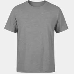Camiseta Básica Masculina Cinza - BLCS.CIN - LORENZZO LOPEZ DROPSHIPPING
