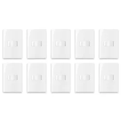 KIT 10 CONJUNTOS SLEEK DE 1 INTERRUPTOR SIMPLES - Eletro Light