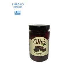 AZEITONA PRETA KALAMATA 200G - Empório Grego