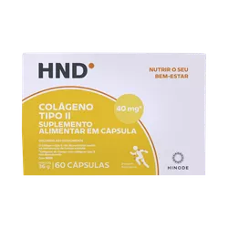 Suplemento Alimentar Colágeno Tipo II HND 60 Cápsu... - Edinaldo Hinode