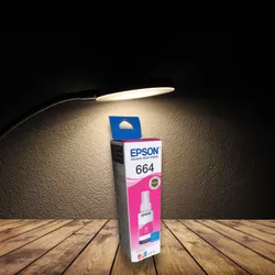 TINTA EPSON ORIGINAL MAGENTA 70ML REF. T664 - 2260... - PARÁ SUPRIMENTOS