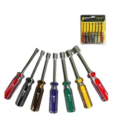 Jogo de Chave Canhao Hobby 7 PCS 5/6/7/8/9/10/11 F... - FERTEK FERRAMENTAS