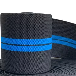 Elástico Munhequeira 80mm Preto / Azul - Elástico ... - FILASTIC