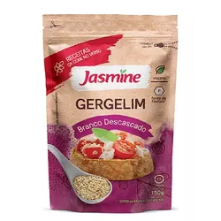 GERGELIM BRANCO DESCASCADO INTEGRAL JASMINE 150 G - PADRÃO FONZAR