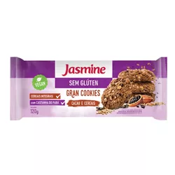 GRAN COOKIES CACAU E CEREAIS SEM GLUTEN JASMINE 12... - PADRÃO FONZAR