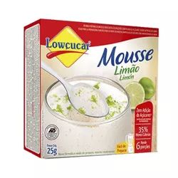 MOUSSE LOWÇUCAR SABOR LIMAO 25 G - PADRÃO FONZAR