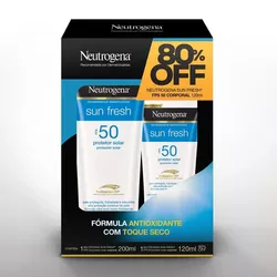 NEUTROGENA SUN FRESH FPS50 200 ML+NTG FPS50 120ML ... - PADRÃO FONZAR