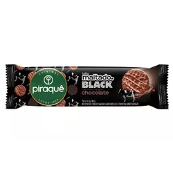 BISCOITO PIRAQUÊ MALTADO BLACK COBERTO 80 G (1811) - PADRÃO FONZAR