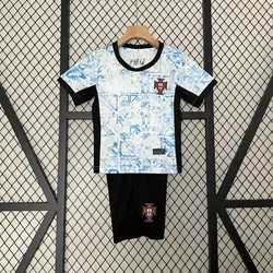 Conjunto Infantil Portugal Away II 2024 - KIDS2425... - CATALOGO