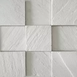 Pedra São Tomé Serrada Branca - 10 X 10cm - PEDRAS BRASIL