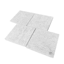 Pedra Madeira Serrada Branca Amarrado C/ 0,5m² 23x... - PEDRAS BRASIL
