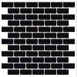 Pastilha de Porcelana 2,5x5 (Ja) - M-4337 Preto Ac... - PEDRAS BRASIL