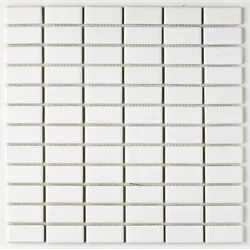 Pastilha de Porcelana 2,5x5 (Jr) - B2140 Branco Ca... - PEDRAS BRASIL