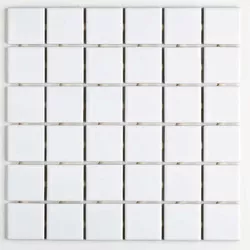 Pastilha de Porcelana 5x5 - B-2140 Branco Caixa 1,... - PEDRAS BRASIL