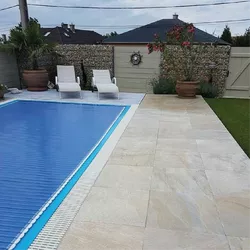  Pedra Para Piscina São Tomé Mesclada - 47 X 47cm - PEDRAS BRASIL