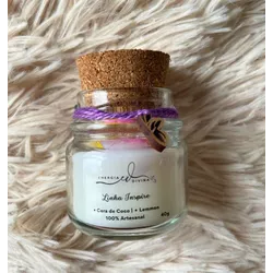 Vela Artesanal 40g - Lemmon - Gotas de Luz & Energia Divina