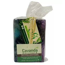 Sabonete Artesanal 90g - Lavanda - Gotas de Luz & Energia Divina