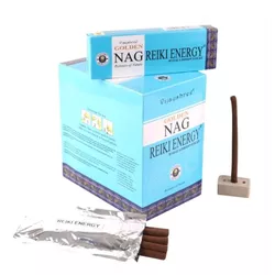 Incenso Golden Nag Dhoop Stick - Reiki - Gotas de Luz & Energia Divina