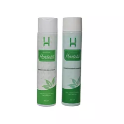 Kit Shampoo e Condicionador Hortelã - HAZANY COSMÉTICOS