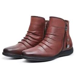 Bota Lucy Cor: Chocolate - Mister Couros