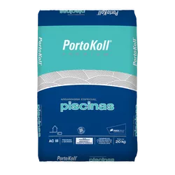 Argamassa AClll - Piscinas Portokoll - Sc 20 kg - ImperSelantes - Produtos Técnicos para Impermeabilização 