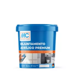 Rejunte Acrílico Premium (cores) PT 1KG - MC Bauch... - ImperSelantes - Produtos Técnicos para Impermeabilização 