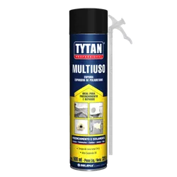 Espuma Expansiva MultiUso Tytan 340g/500ml - ImperSelantes - Produtos Técnicos para Impermeabilização 