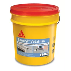 BAUCRYL VEDAFRISO - SIKA - BD 12KG - ImperSelantes - Produtos Técnicos para Impermeabilização 