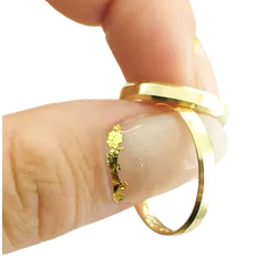 4769 - Alianças de Casamento Chanfrada Campinorte 2,2mm - Joias MB Loja Oficial