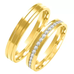 4563 - Alianças de Casamento Aracati 4mm - Joias MB Loja Oficial