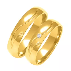 4647 - Alianças de Casamento Caratinga 6mm - Joias MB Loja Oficial