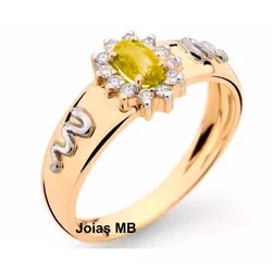 6235 - Anel de Formatura Nova Iguaçu - Joias MB Loja Oficial