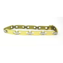 7836 - Bracelete de Ouro Belo Horizonte 21 cm - Joias MB Loja Oficial