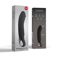 Vibrador Ponto G Big Boss - Fun Factory - Preto Re... - L'amour Boutique Erótica