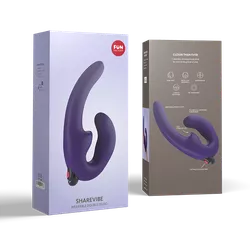 Vibrador Casal StrapLess Sharevibe FunFactory - Re... - L'amour Boutique Erótica