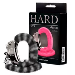 Sado algema Com Pelúcia Zebra - L'amour Boutique Erótica