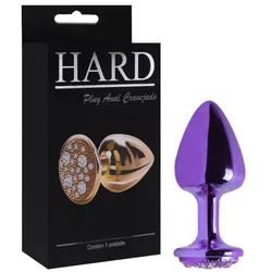 Prazer anal plug anal m Lilás Com Pedra Cravejada ... - L'amour Boutique Erótica
