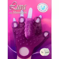 Dedeira Luva Para Massagem com Dadinho Silicone Te... - L'amour Boutique Erótica