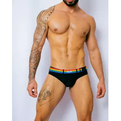 SUNGA PRIDE FECHO - PRETO - L'amour Boutique Erótica