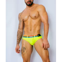 SUNGA PRIDE FECHO - VERDE - L'amour Boutique Erótica