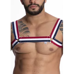 Harness Em ElÁstico Tricolor - L'amour Boutique Erótica